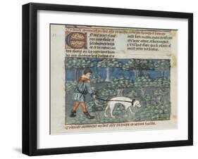 Le Livre de la chasse de Gaston Phébus-null-Framed Giclee Print