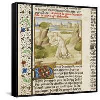 Le Livre des cleres et nobles femmes de Boccace.-null-Framed Stretched Canvas