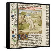 Le Livre des cleres et nobles femmes de Boccace.-null-Framed Stretched Canvas