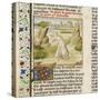 Le Livre des cleres et nobles femmes de Boccace.-null-Stretched Canvas