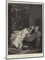 Le Livre Serieux-Auguste Toulmouche-Mounted Giclee Print