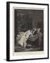 Le Livre Serieux-Auguste Toulmouche-Framed Giclee Print