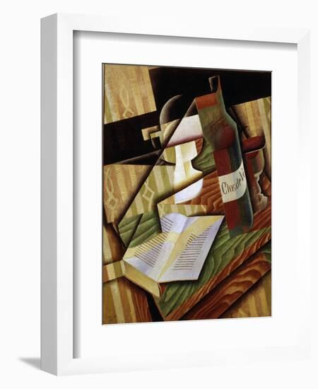 Le Livre (The Book), 1915-Juan Gris-Framed Giclee Print