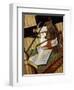 Le Livre (The Book), 1915-Juan Gris-Framed Giclee Print