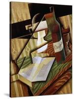 Le Livre (The Book), 1915-Juan Gris-Stretched Canvas