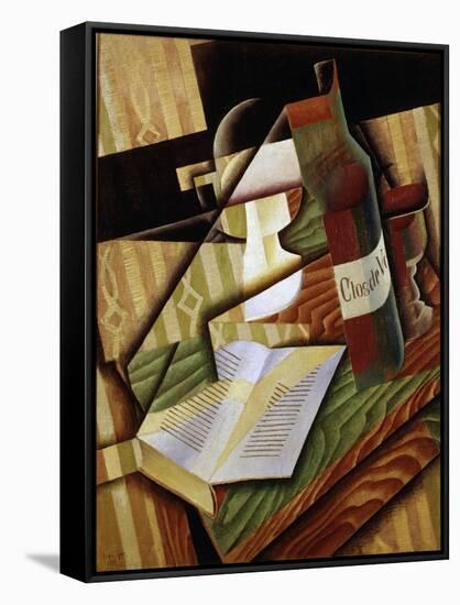 Le Livre (The Book), 1915-Juan Gris-Framed Stretched Canvas