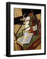 Le Livre (The Book), 1915-Juan Gris-Framed Giclee Print