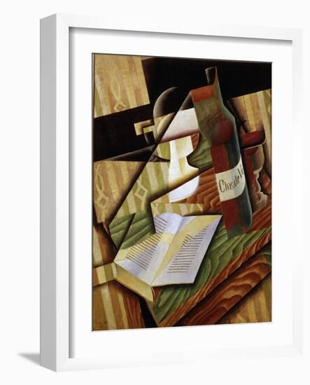 Le Livre (The Book), 1915-Juan Gris-Framed Giclee Print