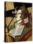 Le Livre (The Book), 1915-Juan Gris-Stretched Canvas