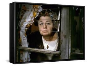 LE LOCATAIRE, 1976 directed by ROMAN POLANSKI Shelley Winters (photo)-null-Framed Stretched Canvas