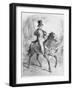 Le Locati, Plate 18 from Les Toquades, 1858-Paul Gavarni-Framed Giclee Print