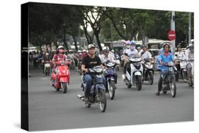 Le Loi Boulevard, Ho Chi Minh City (Saigon), Vietnam, Indochina, Southeast Asia, Asia-Wendy Connett-Stretched Canvas