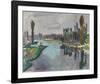 Le Loir à Durtal-Raoul Dufy-Framed Giclee Print