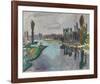 Le Loir à Durtal-Raoul Dufy-Framed Giclee Print