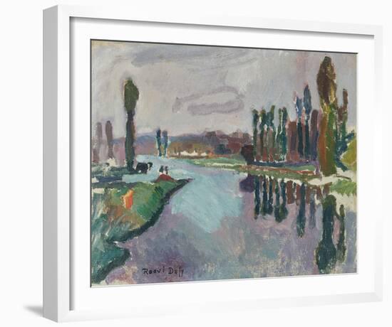 Le Loir à Durtal-Raoul Dufy-Framed Giclee Print