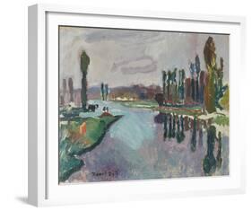 Le Loir à Durtal-Raoul Dufy-Framed Giclee Print