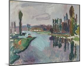 Le Loir à Durtal-Raoul Dufy-Mounted Giclee Print