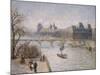 Le Louvre, 1901-Camille Pissarro-Mounted Giclee Print