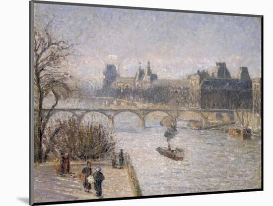 Le Louvre, 1901-Camille Pissarro-Mounted Giclee Print