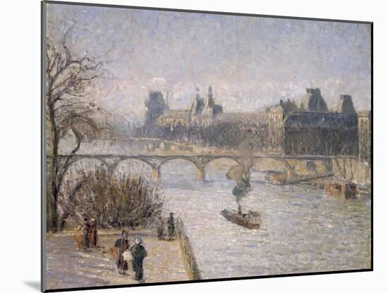 Le Louvre, 1901-Camille Pissarro-Mounted Giclee Print