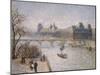 Le Louvre, 1901-Camille Pissarro-Mounted Giclee Print