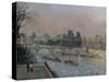 Le Louvre, Apres-Midi, 1902-Camille Pissarro-Stretched Canvas