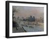 Le Louvre, Apres-Midi, 1902-Camille Pissarro-Framed Giclee Print