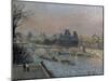 Le Louvre, Apres-Midi, 1902-Camille Pissarro-Mounted Giclee Print