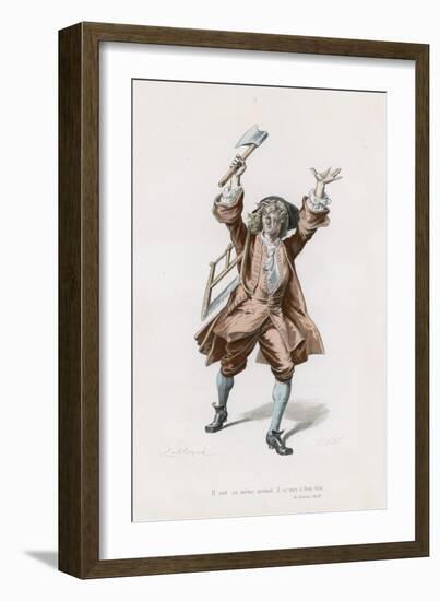 Le Lutrin, Ch II-Emile Antoine Bayard-Framed Giclee Print