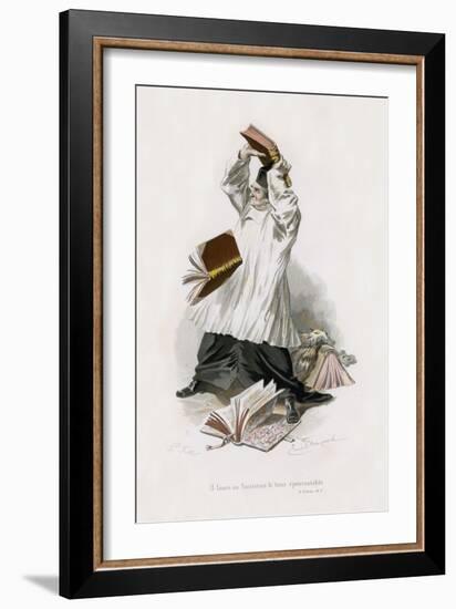 Le Lutrin, Ch V-Emile Antoine Bayard-Framed Giclee Print