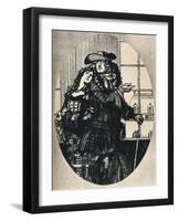 'Le Lutrin, Chant II (Boileau)', c1920, (1923)-Maxime Dethomas-Framed Giclee Print