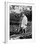 Le Mahatma Mohandas Karamchand Gandhi (1869-1948) During Salt March in 1930-null-Framed Photo