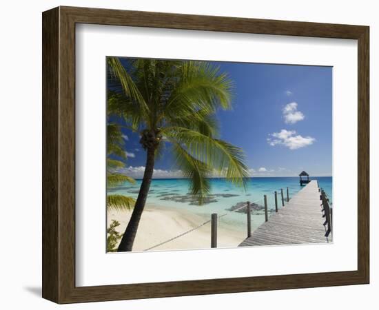 Le Maitai Dream Hotel, Fakarawa, Tuamotu Archipelago, French Polynesia, Pacific Islands, Pacific-Sergio Pitamitz-Framed Photographic Print