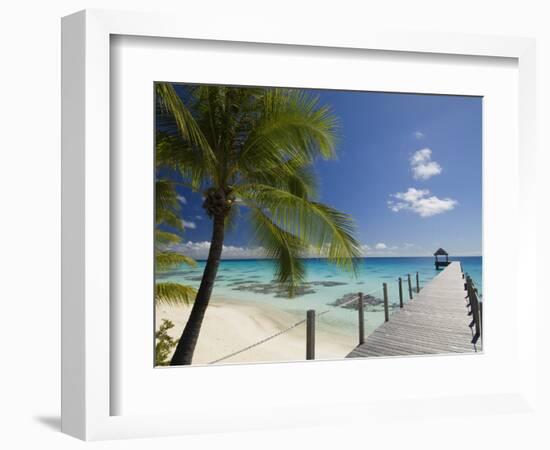 Le Maitai Dream Hotel, Fakarawa, Tuamotu Archipelago, French Polynesia, Pacific Islands, Pacific-Sergio Pitamitz-Framed Photographic Print