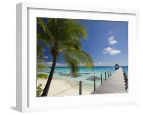 Le Maitai Dream Hotel, Fakarawa, Tuamotu Archipelago, French Polynesia, Pacific Islands, Pacific-Sergio Pitamitz-Framed Photographic Print