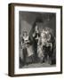 Le Malade Imaginaire' the Imaginary Invalid, His Doctors and His Maidservant-null-Framed Art Print