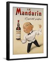 Le Mandarin L'Aperitif Prefere, 1932-null-Framed Art Print