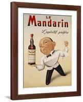 Le Mandarin L'Aperitif Prefere, 1932-null-Framed Art Print