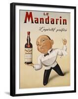 Le Mandarin L'Aperitif Prefere, 1932-null-Framed Art Print