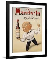 Le Mandarin L'Aperitif Prefere, 1932-null-Framed Art Print