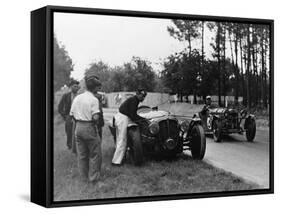 Le Mans 24 Hour Race, France, 1938-null-Framed Stretched Canvas
