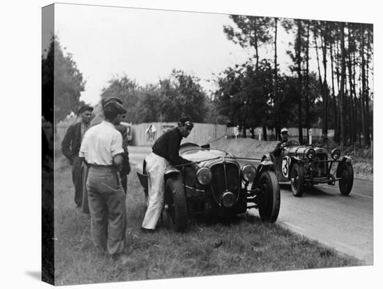 Le Mans 24 Hour Race, France, 1938-null-Stretched Canvas