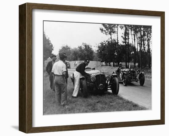 Le Mans 24 Hour Race, France, 1938-null-Framed Photographic Print