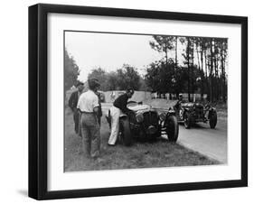 Le Mans 24 Hour Race, France, 1938-null-Framed Photographic Print