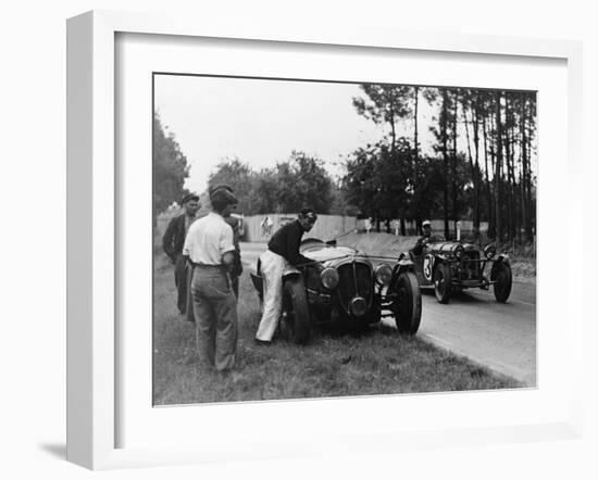 Le Mans 24 Hour Race, France, 1938-null-Framed Photographic Print