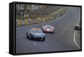 Le Mans 24 Hour Race, France, 1967-null-Framed Stretched Canvas