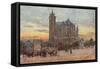 Le Mans, Cathedral 1907-Herbert Marshall-Framed Stretched Canvas