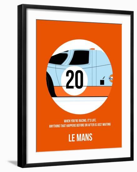 Le Mans Poster 1-Anna Malkin-Framed Art Print