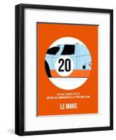 Le Mans Poster 1-Anna Malkin-Framed Art Print