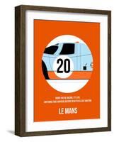 Le Mans Poster 1-Anna Malkin-Framed Art Print